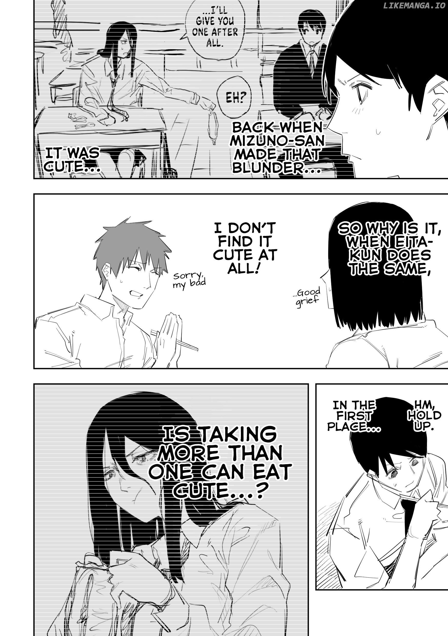 A Cute Girl With Bad Eyesight chapter 35 - page 6