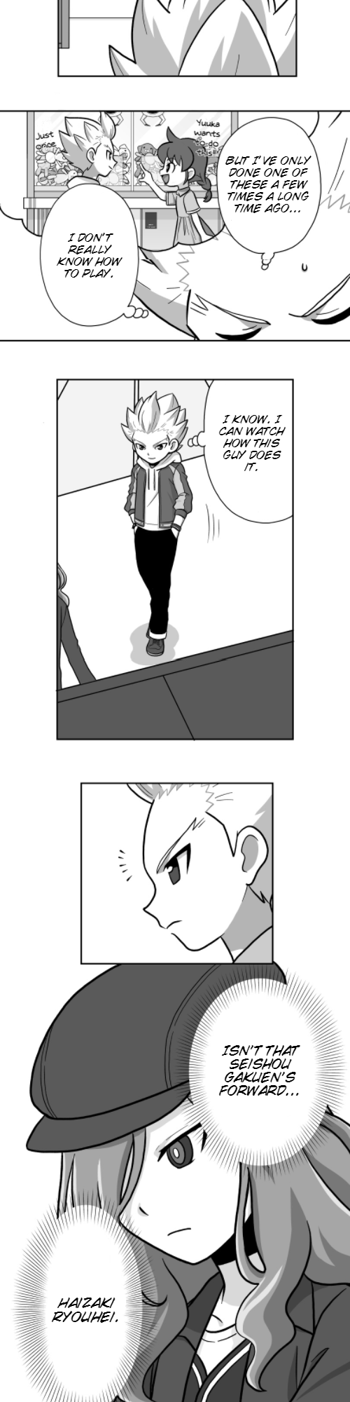 Honosuto! ~Gouenji No Hitorigoto~ chapter 5 - page 2