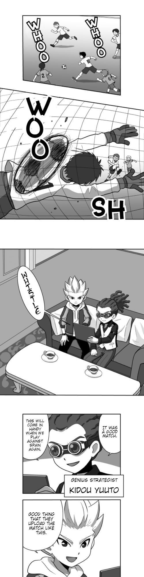 Honosuto! ~Gouenji No Hitorigoto~ chapter 2 - page 1