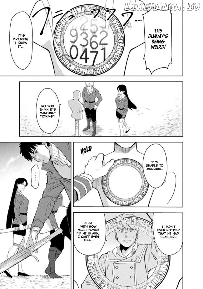 The reincarnated swordsman with 9999 strength wants to become a magician! chapter 1.5 - page 2