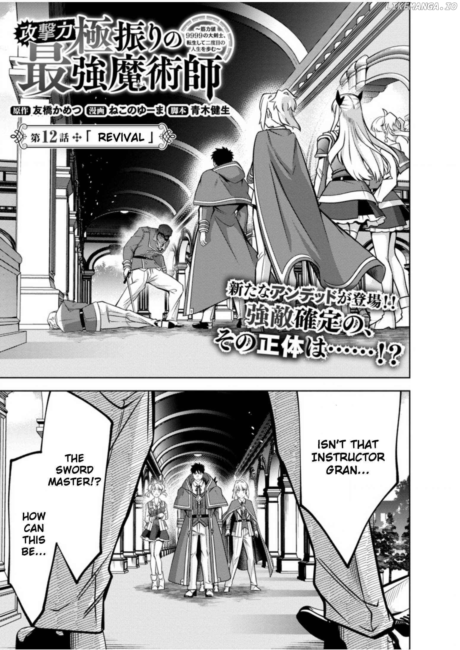 The reincarnated swordsman with 9999 strength wants to become a magician! chapter 12 - page 3