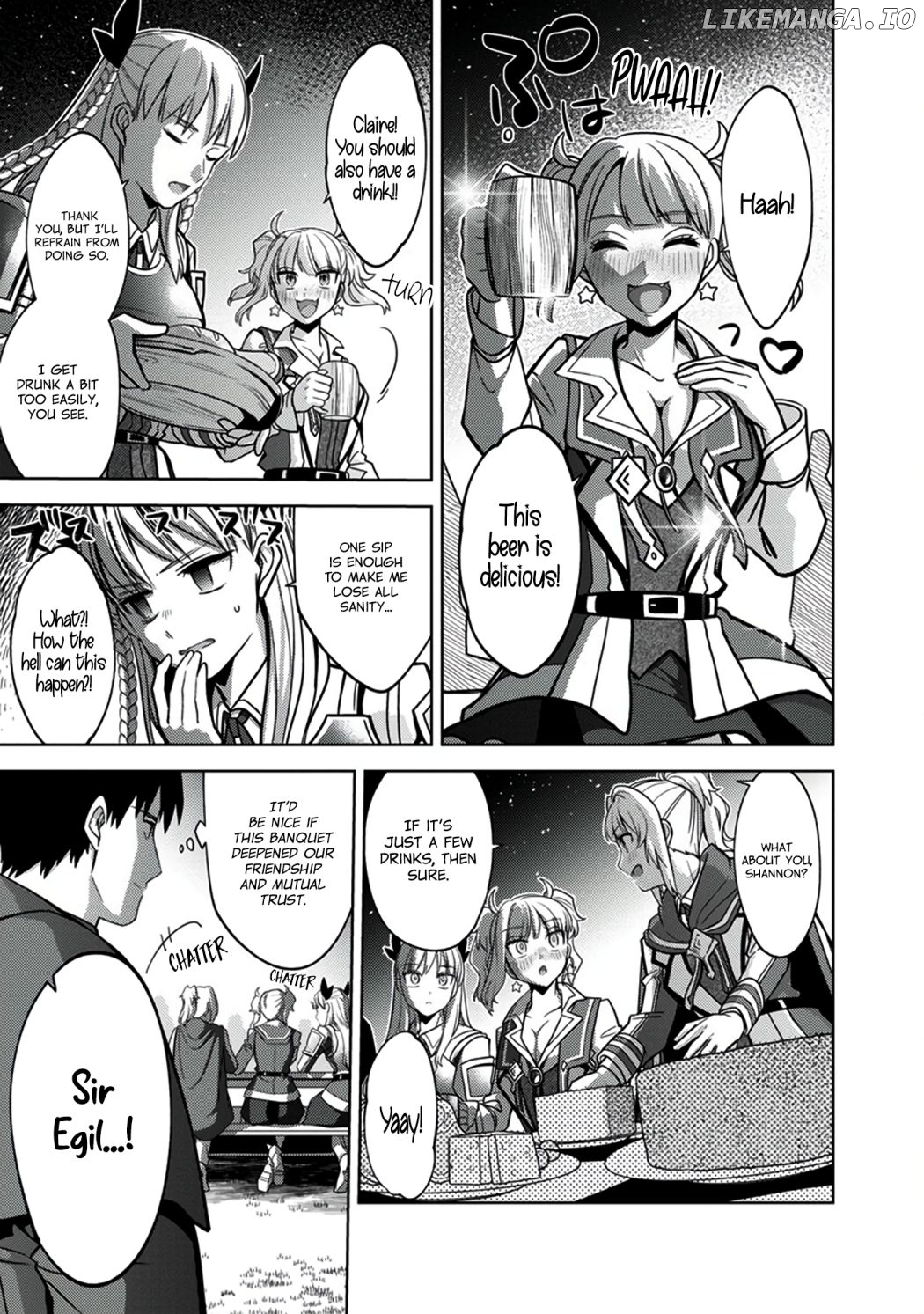 The reincarnated swordsman with 9999 strength wants to become a magician! chapter 8 - page 21