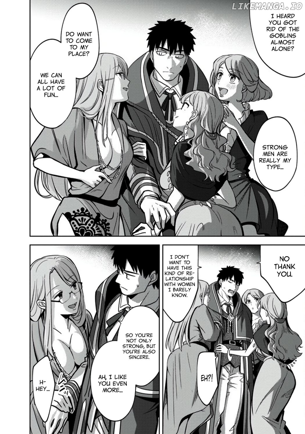 The reincarnated swordsman with 9999 strength wants to become a magician! chapter 8 - page 22