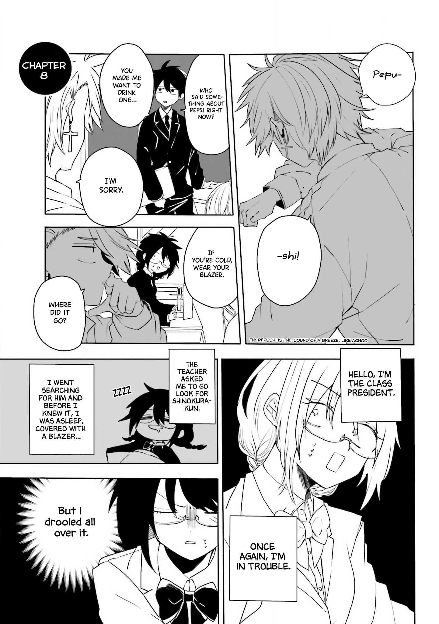 Iincho To Furyou-Kun chapter 8 - page 2
