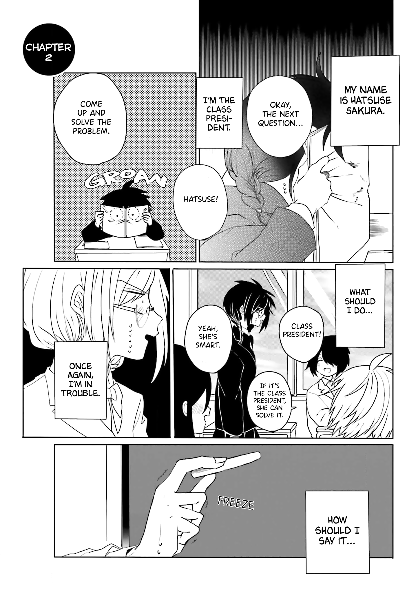 Iincho To Furyou-Kun chapter 2 - page 2