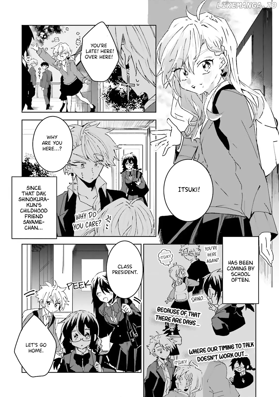 Iincho To Furyou-Kun chapter 17 - page 3