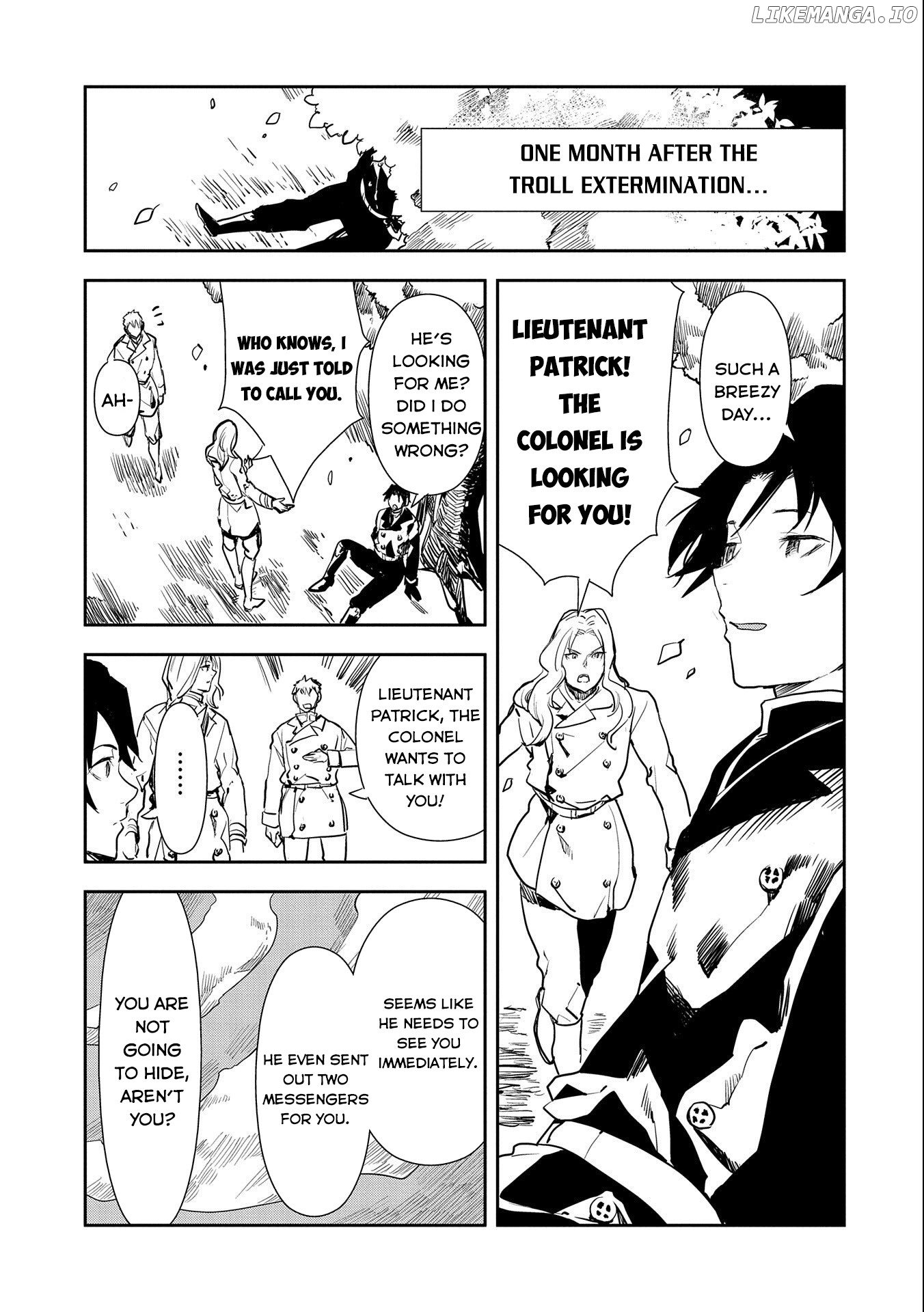 Tensei shitara Heishi Datta?!: Akai Shinigami to Yobareta Otoko chapter 2 - page 12