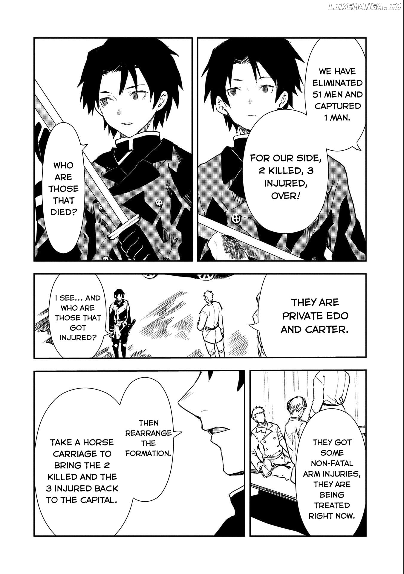 Tensei shitara Heishi Datta?!: Akai Shinigami to Yobareta Otoko chapter 2 - page 23