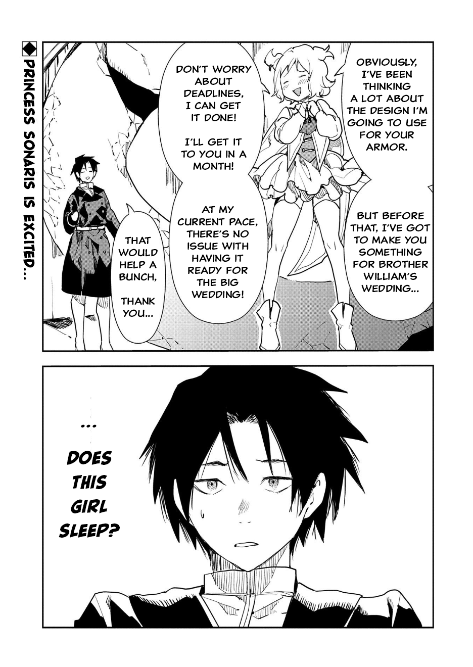 Tensei shitara Heishi Datta?!: Akai Shinigami to Yobareta Otoko chapter 9.1 - page 1