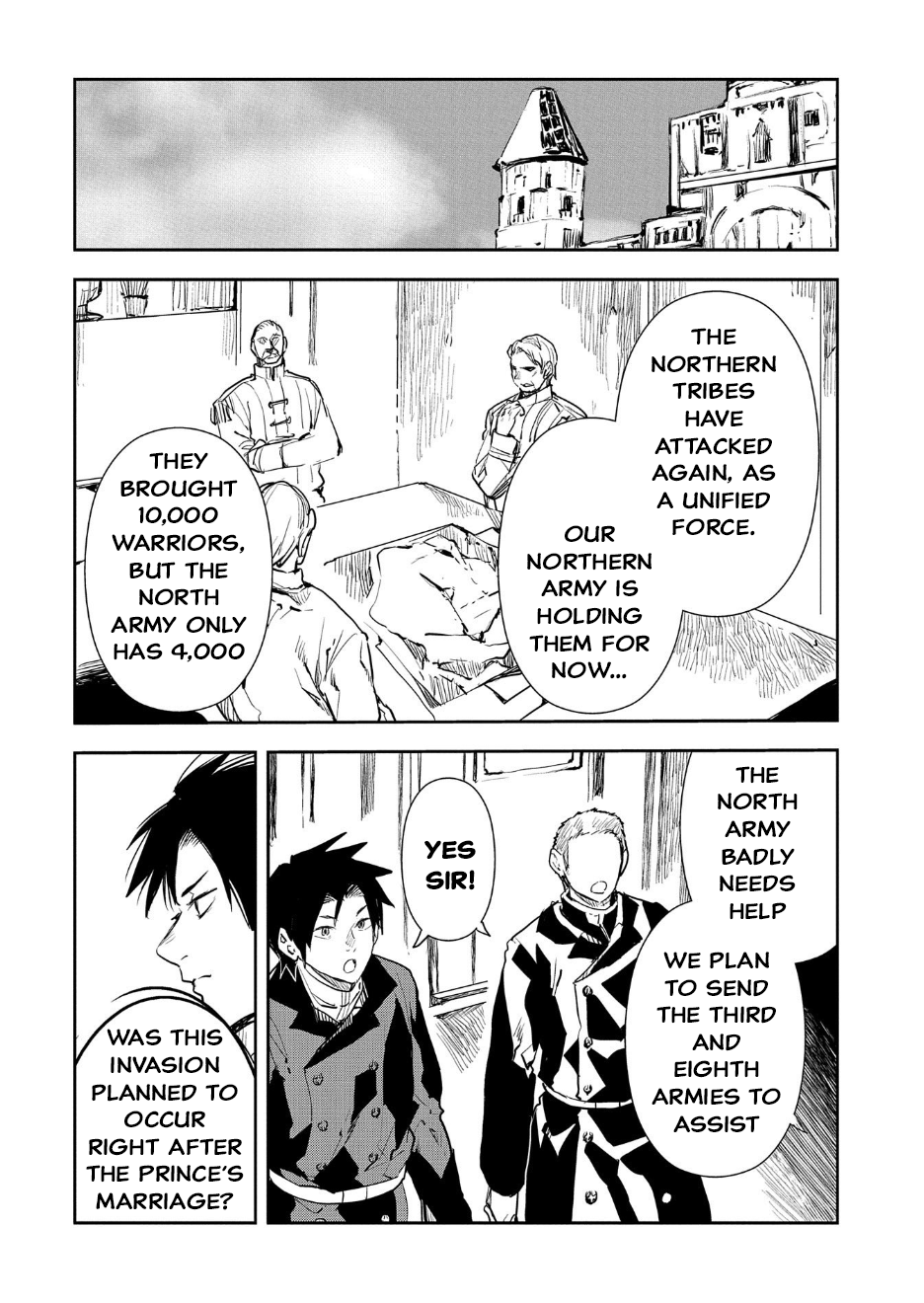 Tensei shitara Heishi Datta?!: Akai Shinigami to Yobareta Otoko chapter 9.1 - page 11