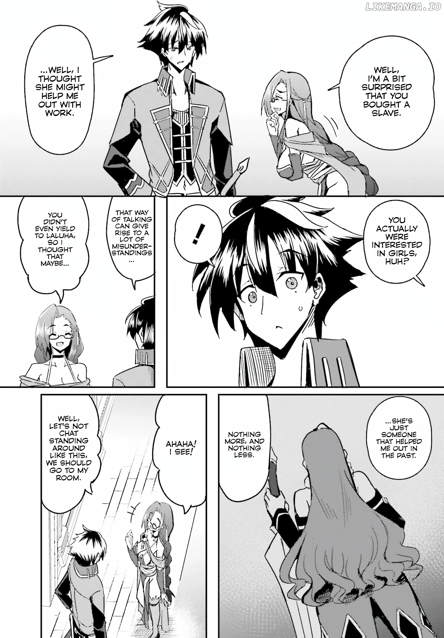 My childhood friend who I used to train swordsmanship with became a slave, so I, as an S-Rank adventurer decided to buy her and protect her. chapter 3 - page 8