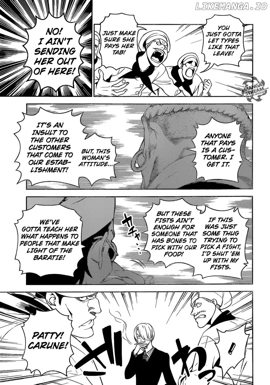 Shokugeki no Sanji chapter 1 - page 8