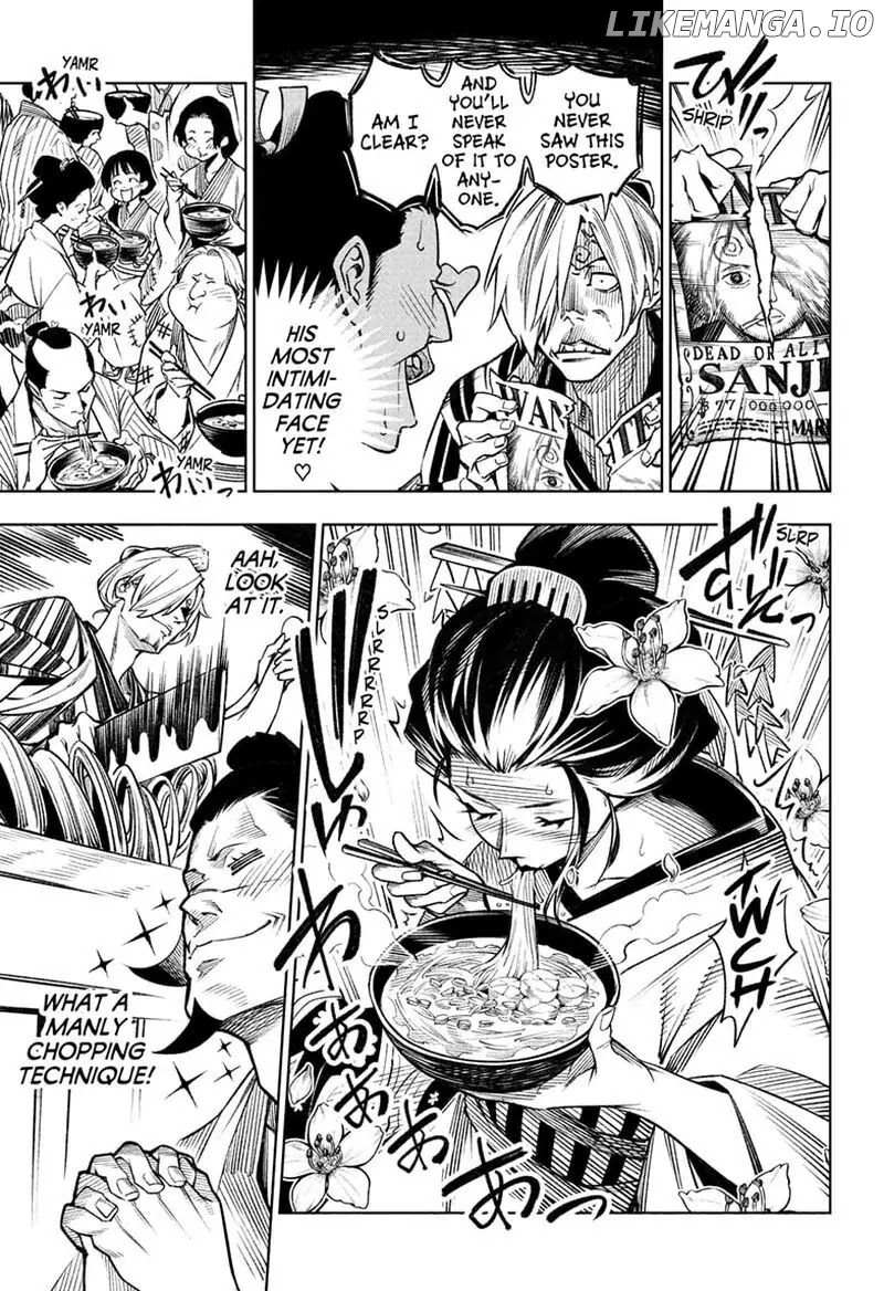 Shokugeki no Sanji chapter 5 - page 35