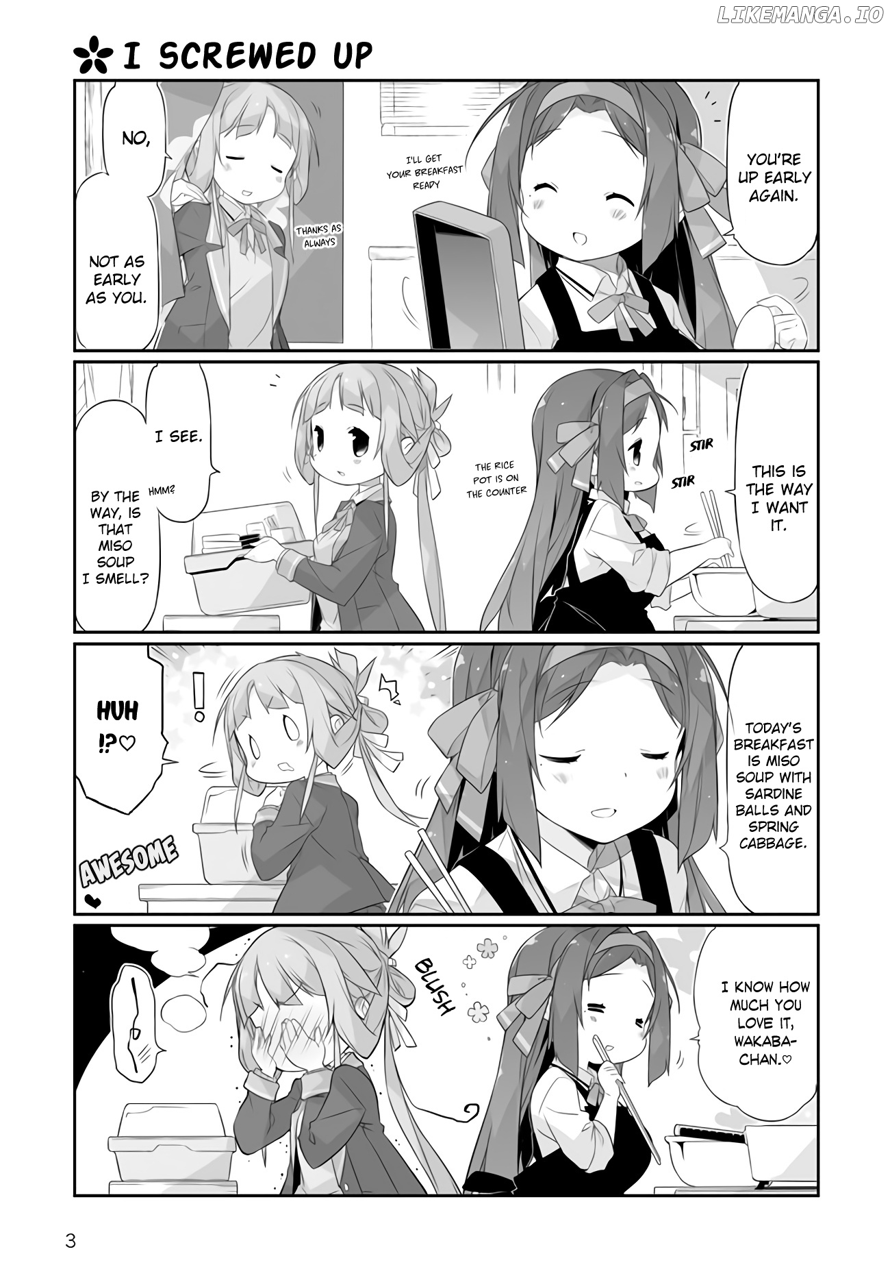 Shinmai Yuusha No Oshinagaki ～Nogi Wakaba Wa Yuusha De Aru Spin Out 4-Koma～ chapter 1 - page 3
