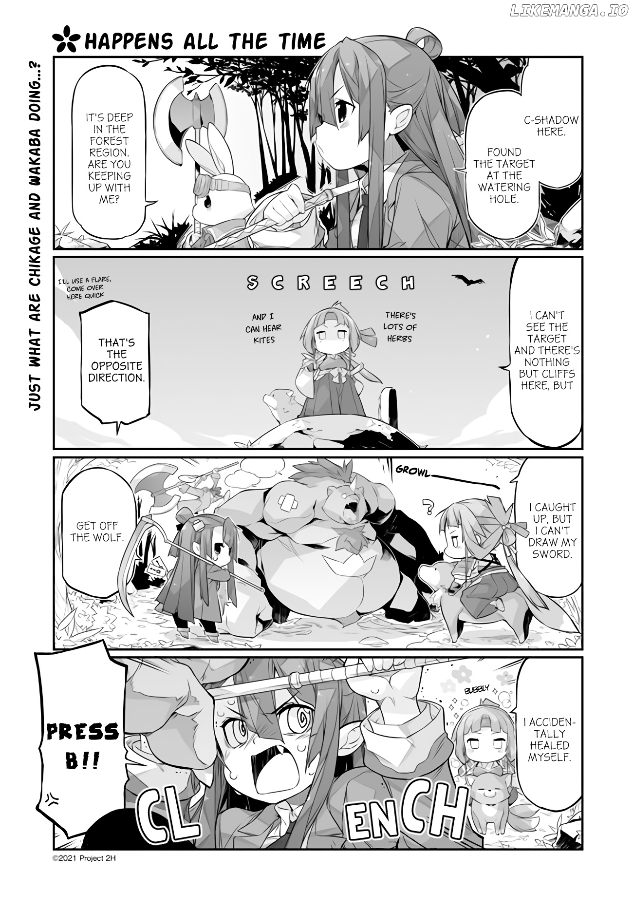 Shinmai Yuusha No Oshinagaki ～Nogi Wakaba Wa Yuusha De Aru Spin Out 4-Koma～ chapter 6 - page 1