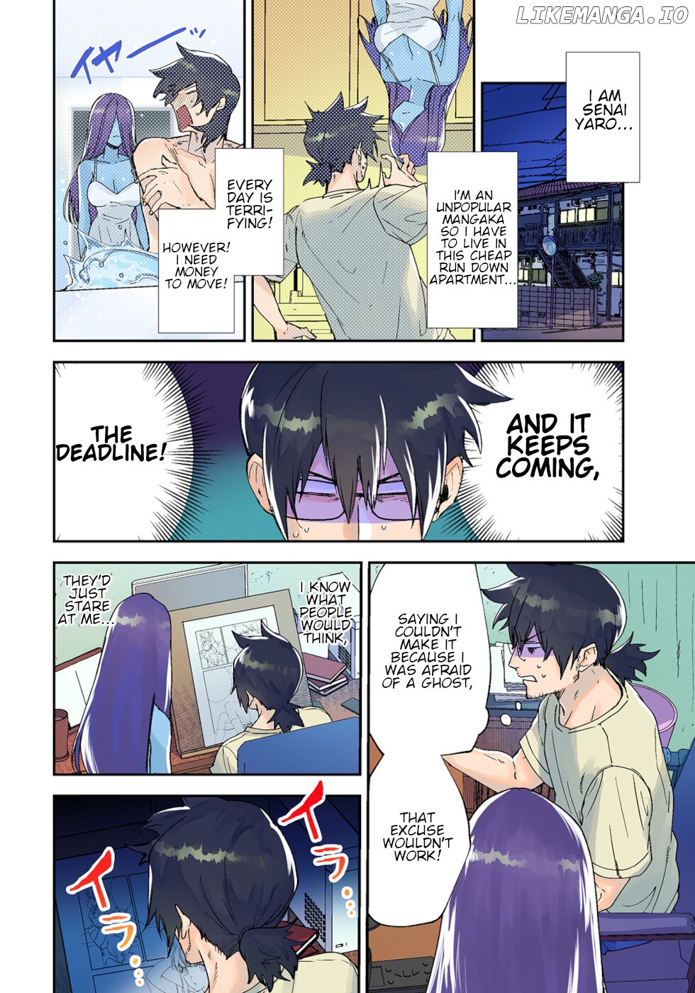 The Unpopular Mangaka And The Helpful Onryo-San chapter 1 - page 2