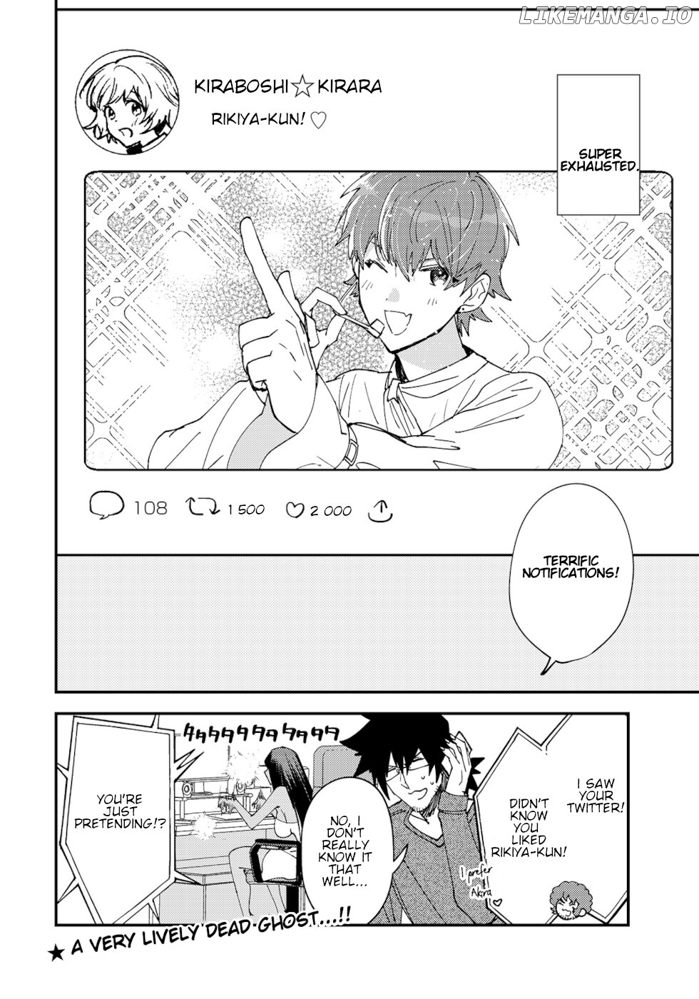 The Unpopular Mangaka And The Helpful Onryo-San chapter 9 - page 4