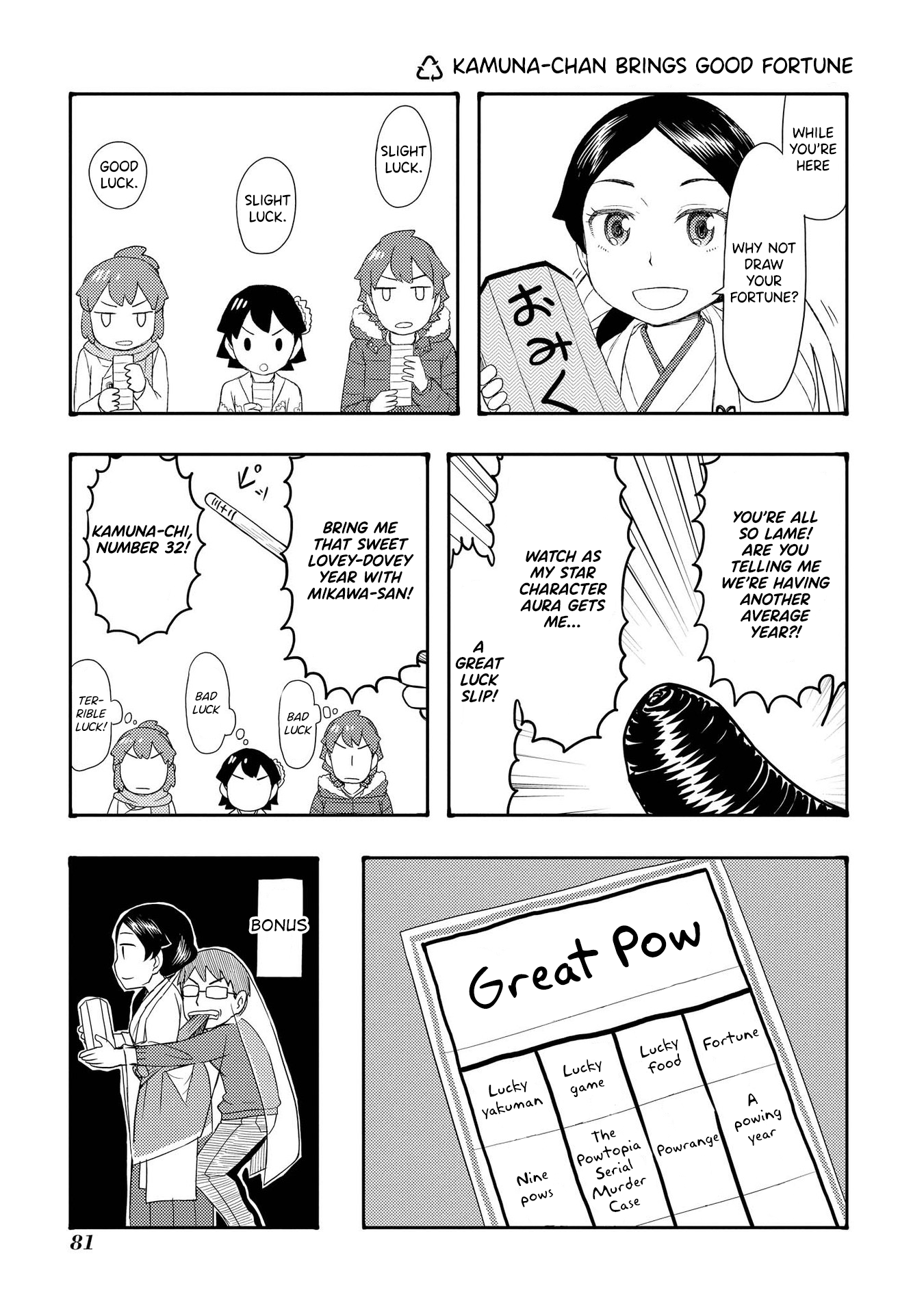 Amasawa-Kun And Kamuna-Chan chapter 54 - page 1