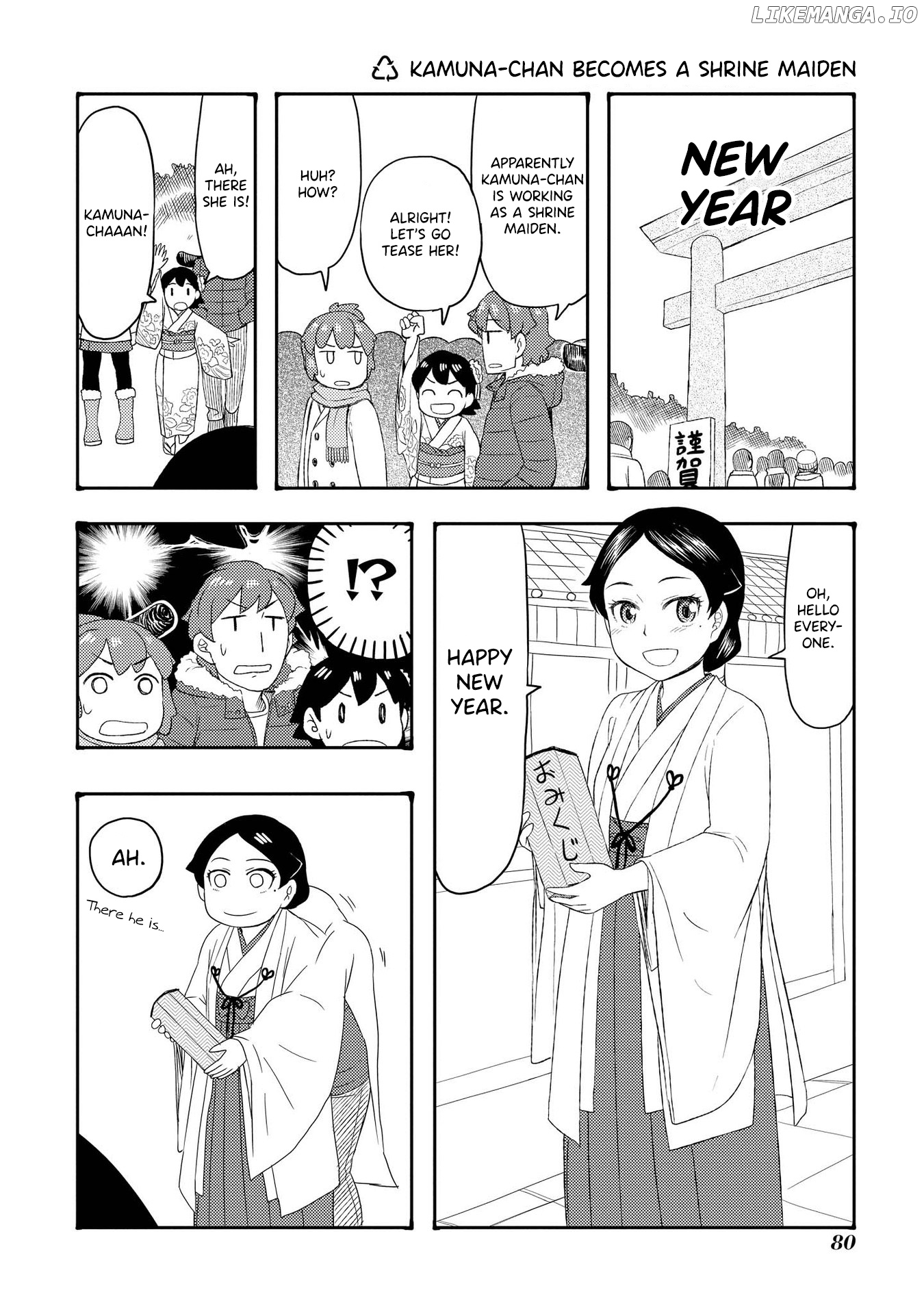 Amasawa-Kun And Kamuna-Chan chapter 53 - page 1