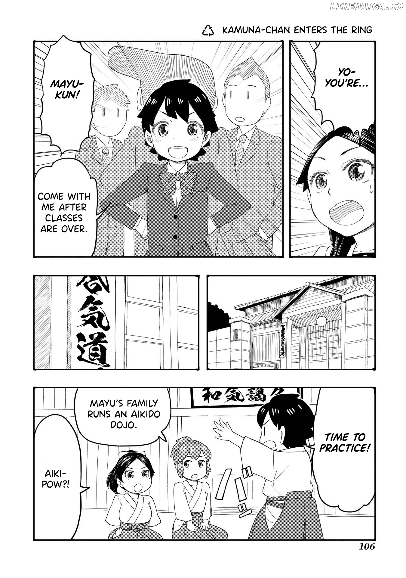 Amasawa-Kun And Kamuna-Chan chapter 76 - page 1