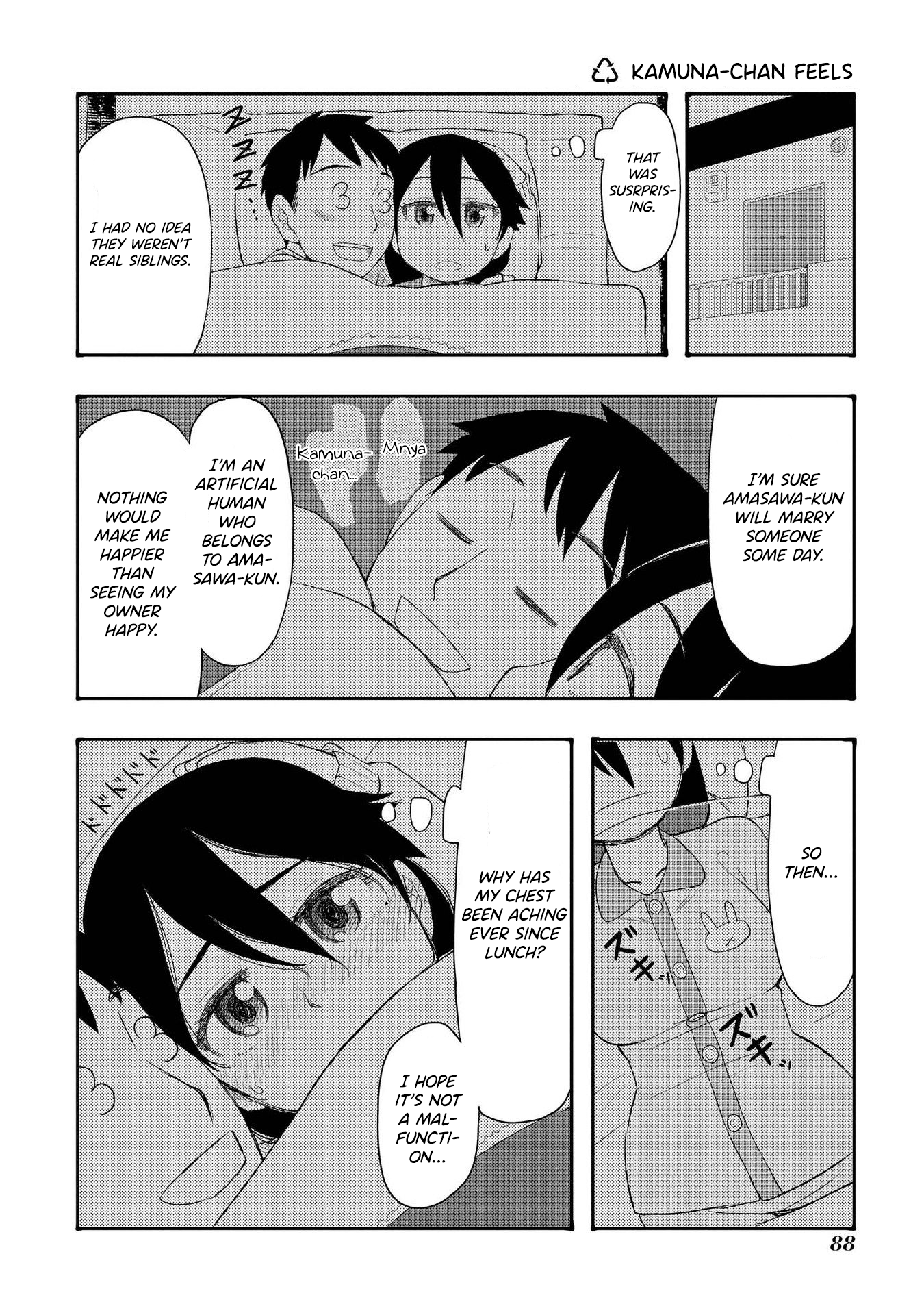 Amasawa-Kun And Kamuna-Chan chapter 61 - page 1