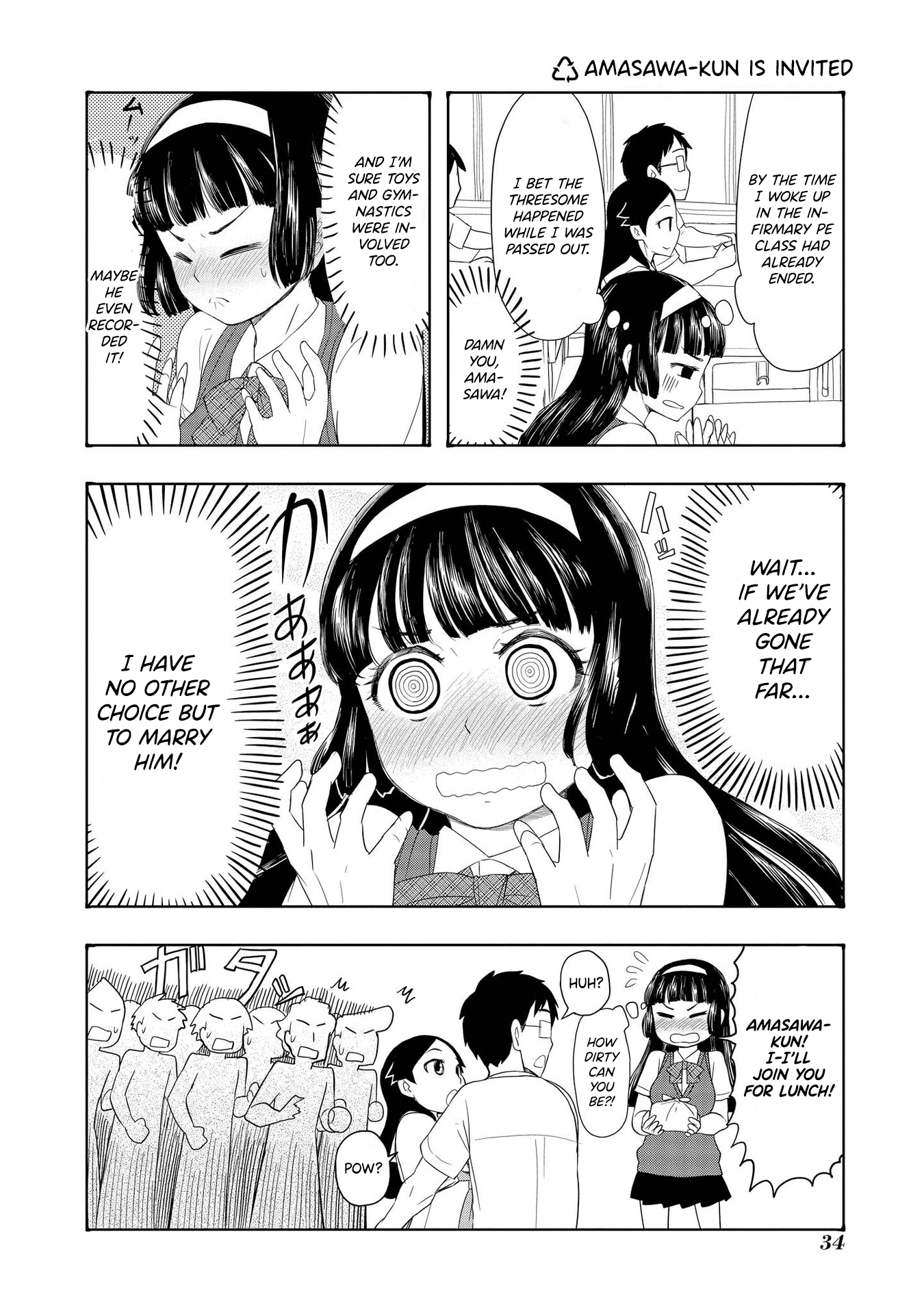 Amasawa-Kun And Kamuna-Chan chapter 24 - page 1