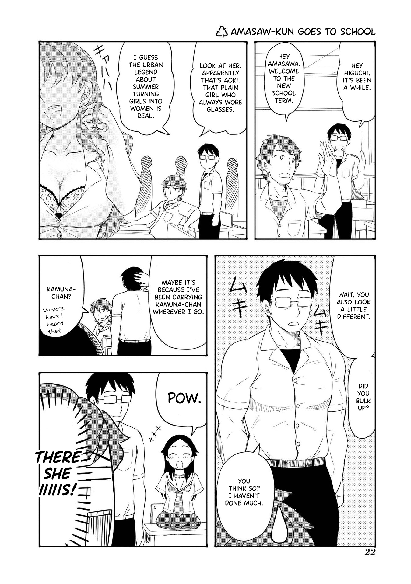 Amasawa-Kun And Kamuna-Chan chapter 13 - page 1