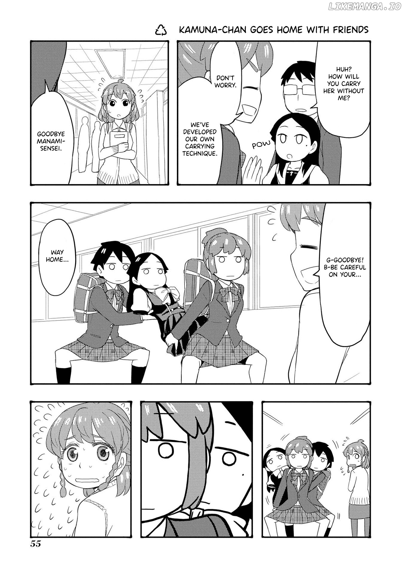 Amasawa-Kun And Kamuna-Chan chapter 38 - page 1