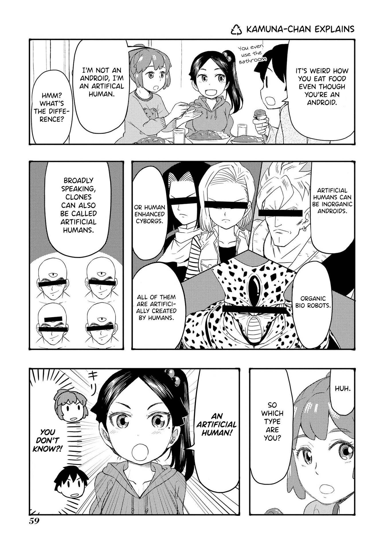 Amasawa-Kun And Kamuna-Chan chapter 42 - page 1