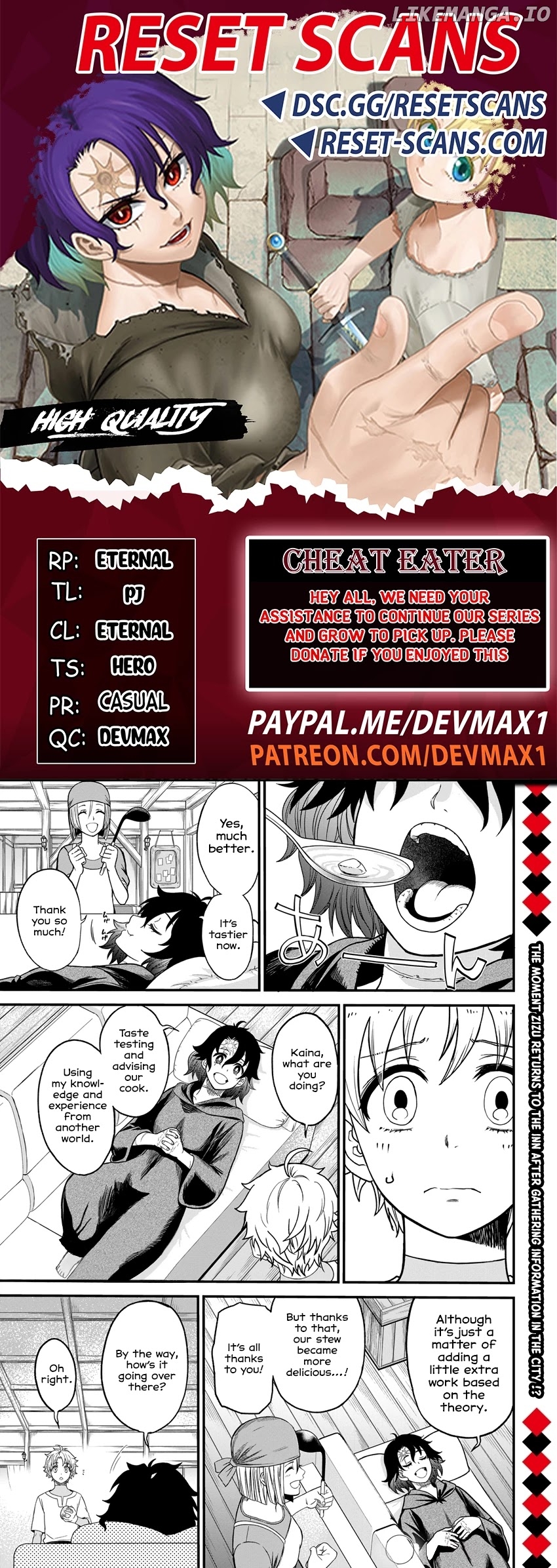 Cheat Eater: Destroyer Of Those Summoned From Different Worlds chapter 5 - page 1