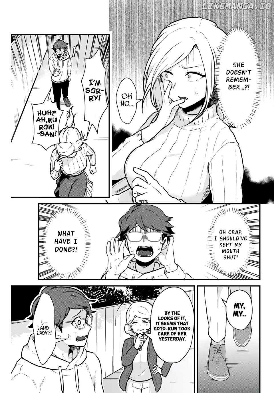 Next Door Kuroki-San Is Dangerous When She Drinks chapter 1 - page 26
