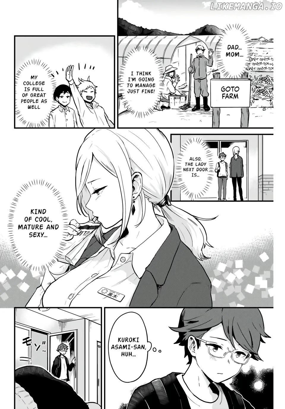 Next Door Kuroki-San Is Dangerous When She Drinks chapter 1 - page 9