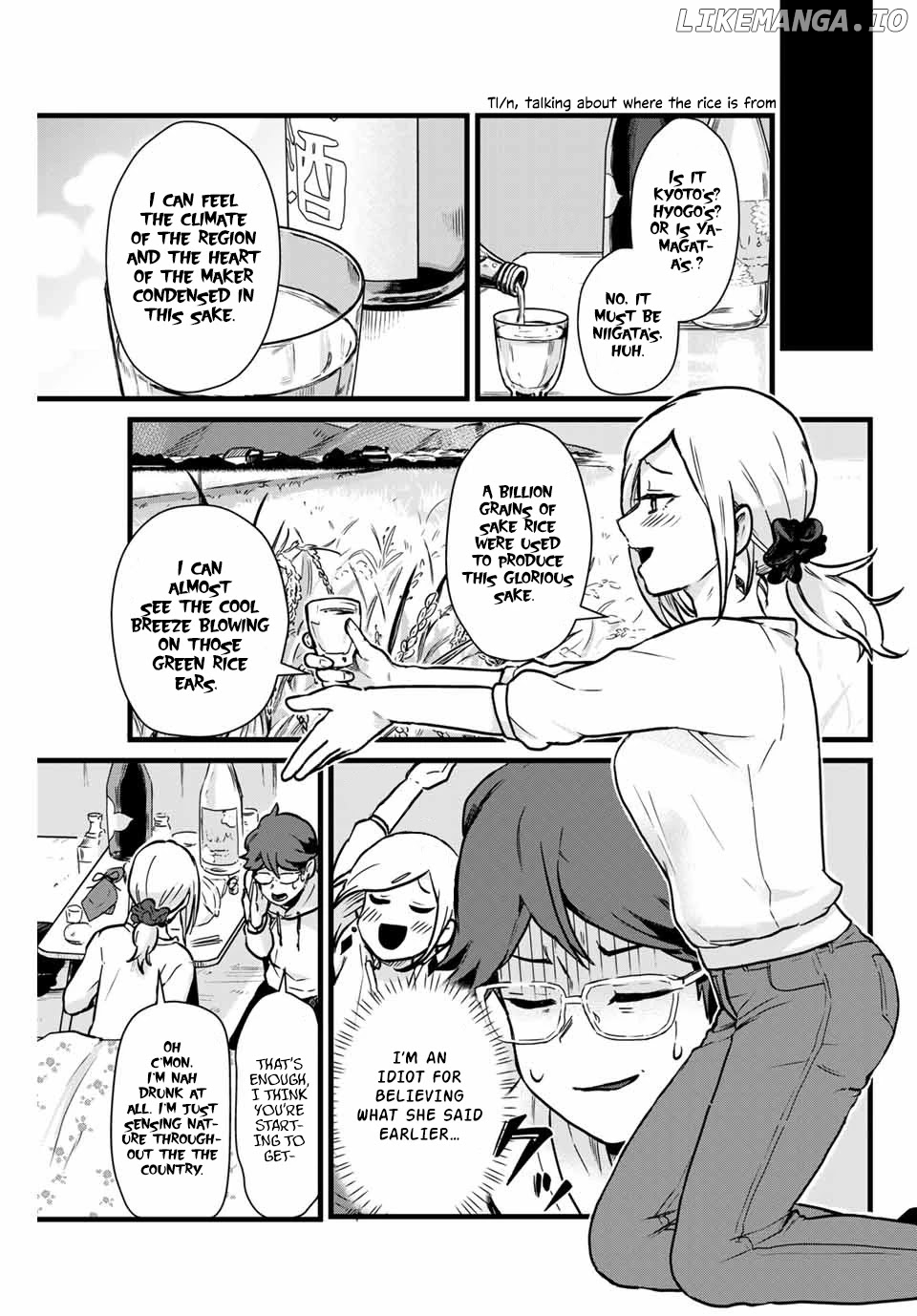 Next Door Kuroki-San Is Dangerous When She Drinks chapter 8 - page 10