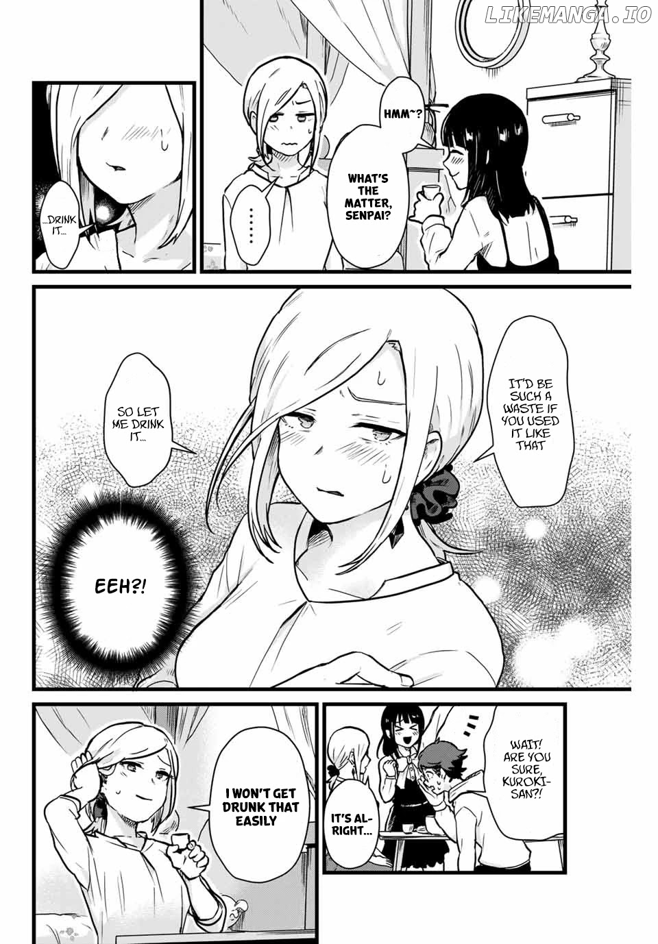 Next Door Kuroki-San Is Dangerous When She Drinks chapter 8 - page 9