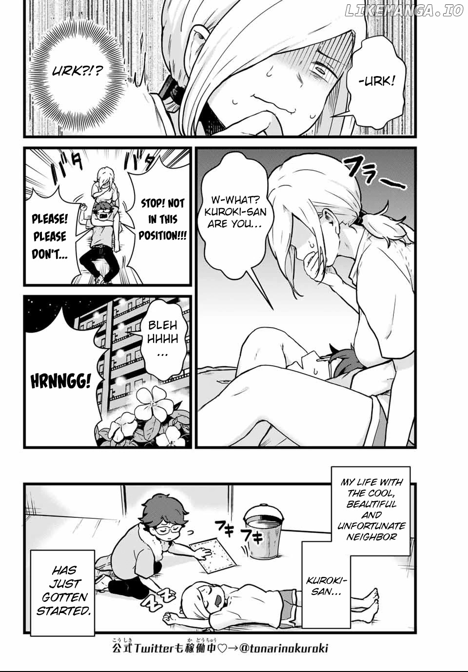 Next Door Kuroki-San Is Dangerous When She Drinks chapter 4.5 - page 4