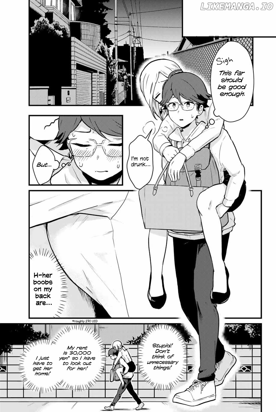 Next Door Kuroki-San Is Dangerous When She Drinks chapter 4 - page 9