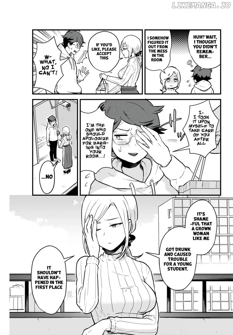 Next Door Kuroki-San Is Dangerous When She Drinks chapter 2 - page 8