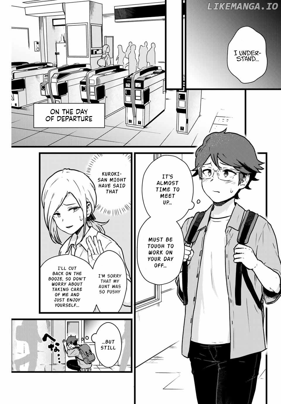 Next Door Kuroki-San Is Dangerous When She Drinks chapter 10 - page 6
