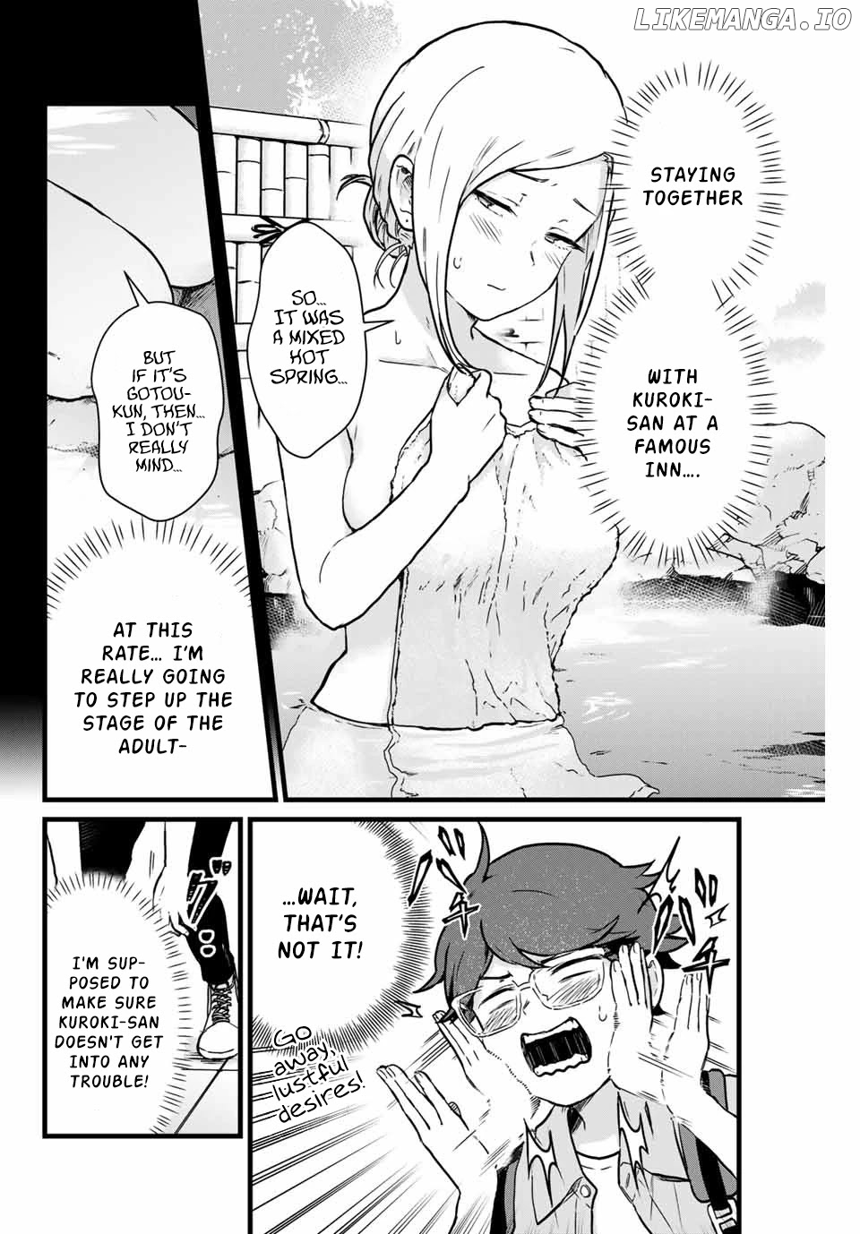 Next Door Kuroki-San Is Dangerous When She Drinks chapter 10 - page 7