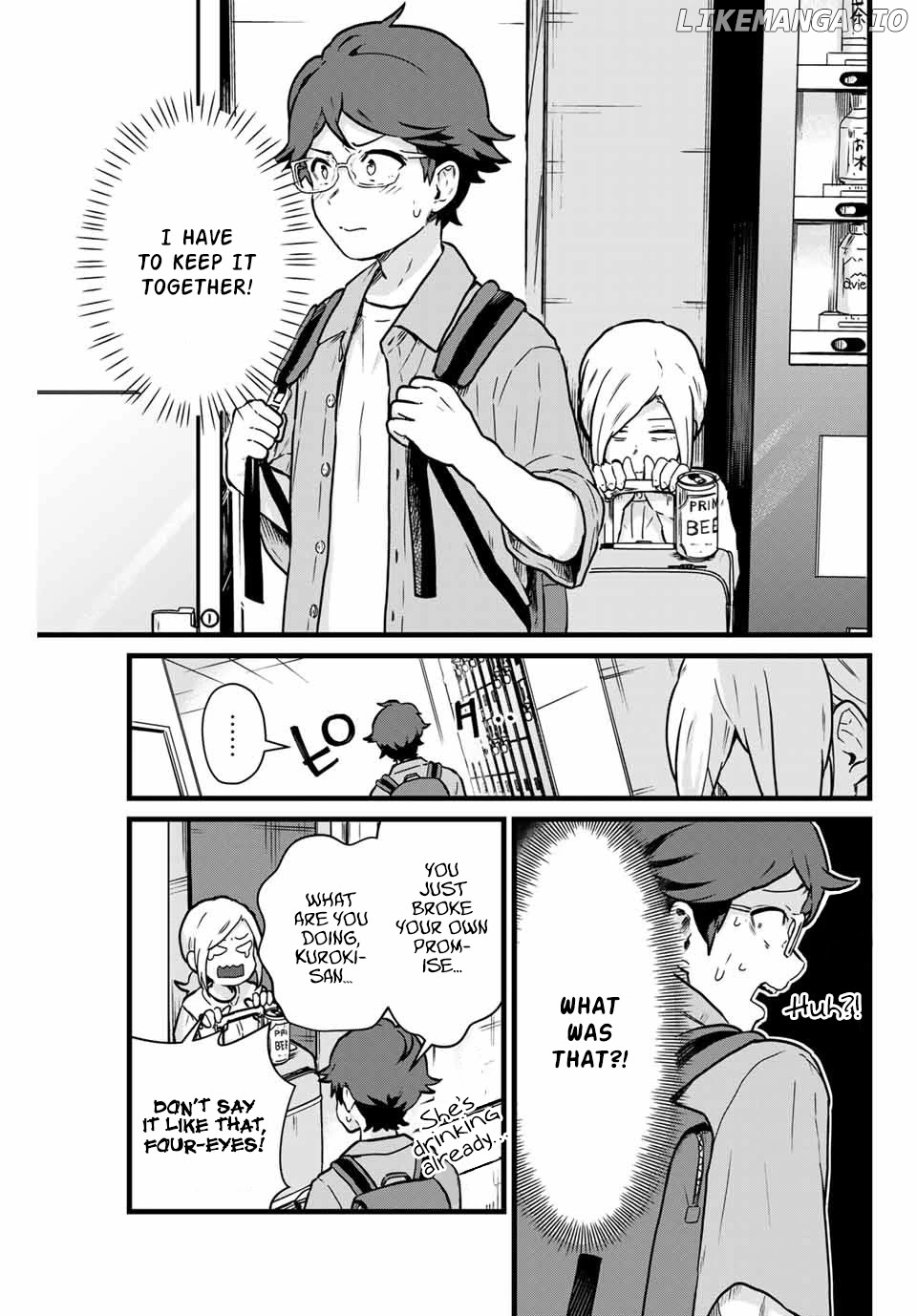 Next Door Kuroki-San Is Dangerous When She Drinks chapter 10 - page 8