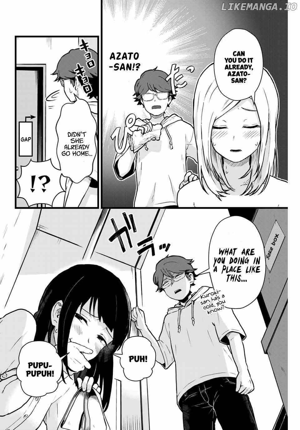 Next Door Kuroki-San Is Dangerous When She Drinks chapter 15 - page 11