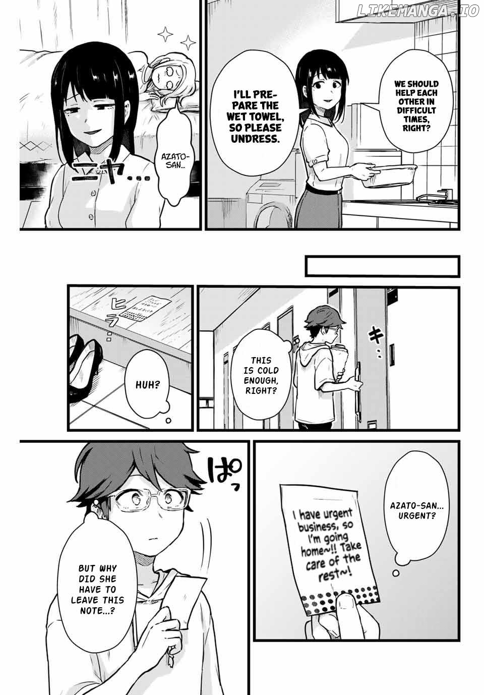 Next Door Kuroki-San Is Dangerous When She Drinks chapter 15 - page 8