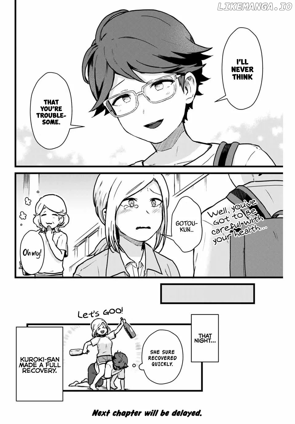 Next Door Kuroki-San Is Dangerous When She Drinks chapter 14 - page 14