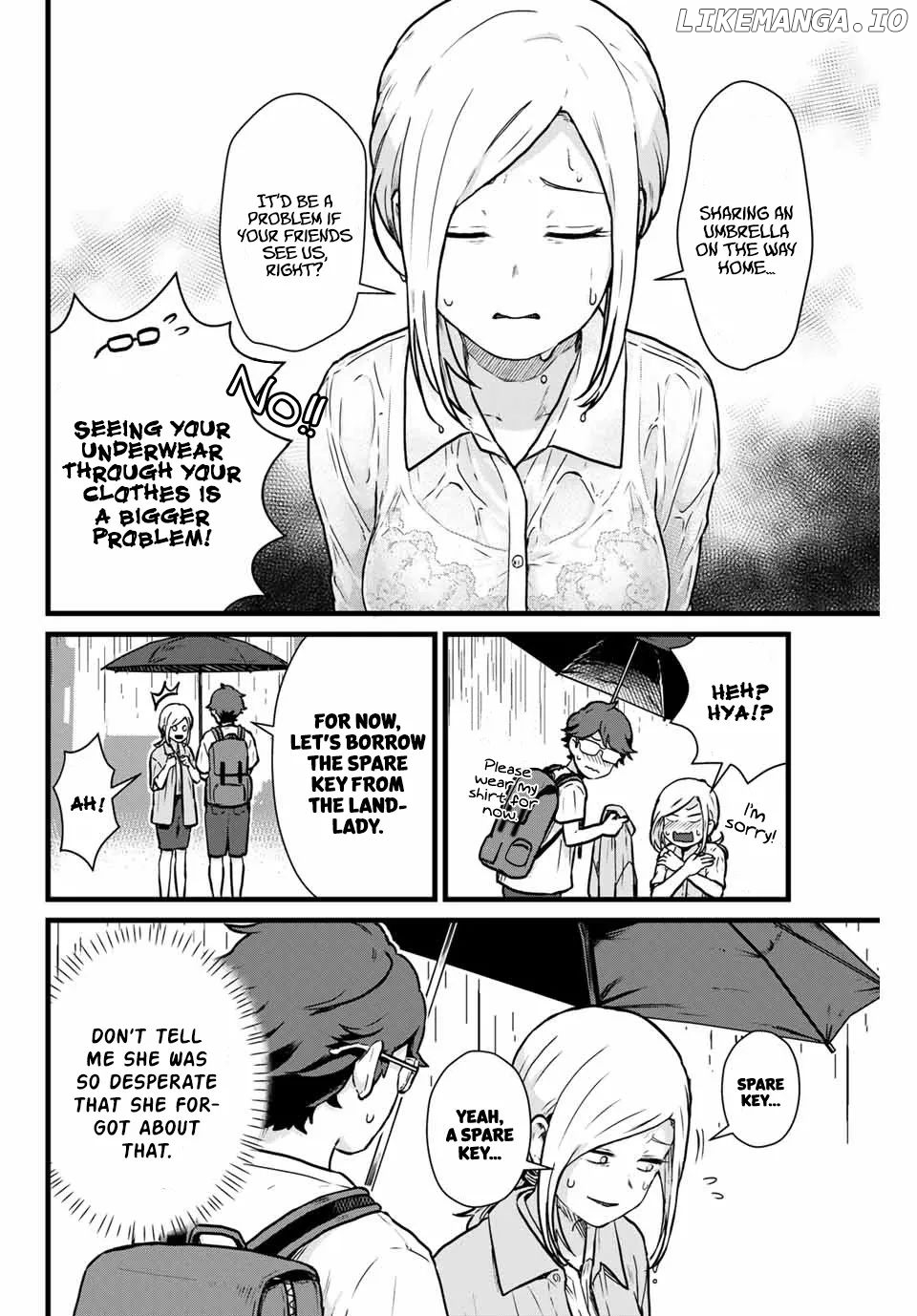 Next Door Kuroki-San Is Dangerous When She Drinks chapter 14 - page 8