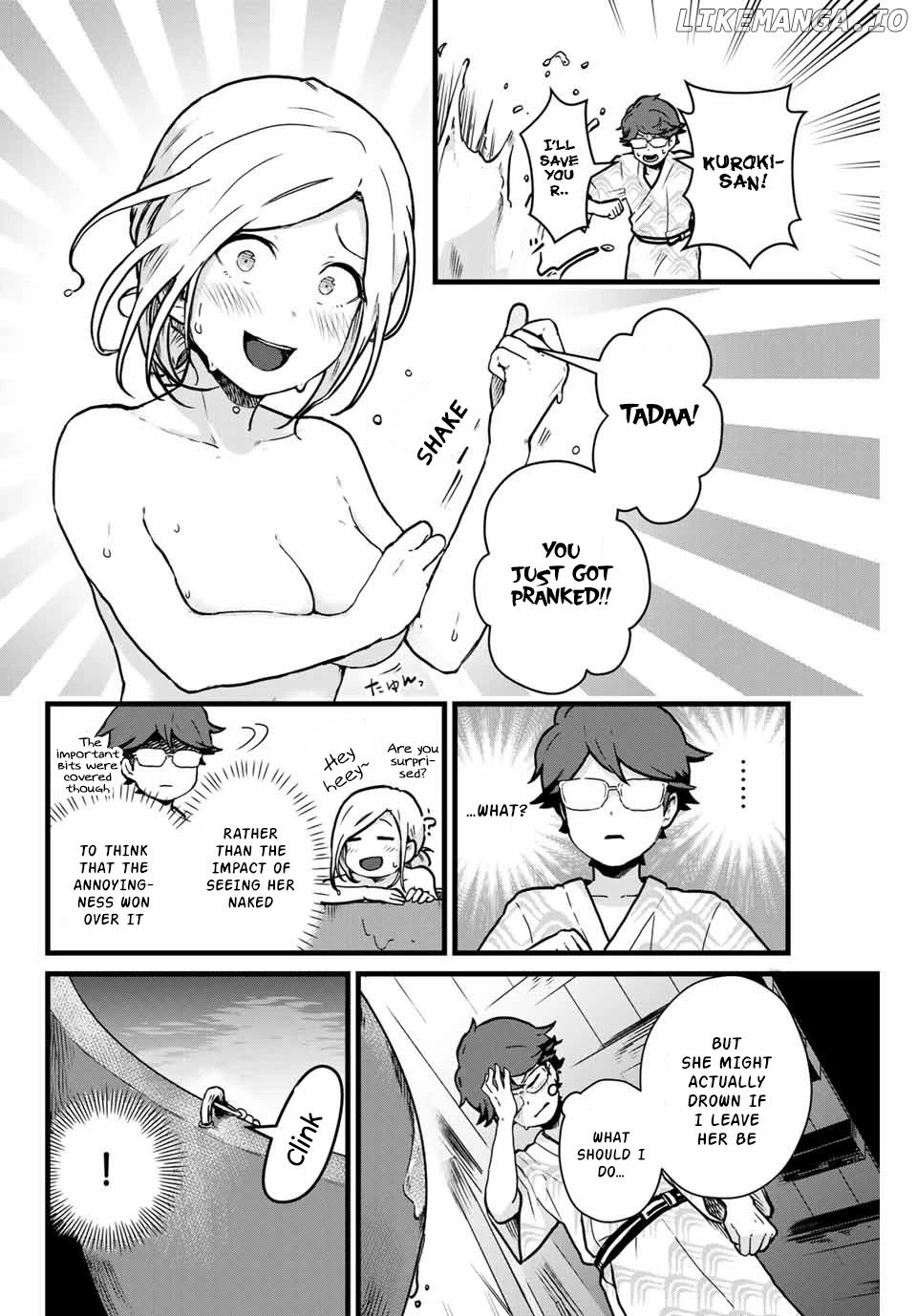 Next Door Kuroki-San Is Dangerous When She Drinks chapter 12 - page 11