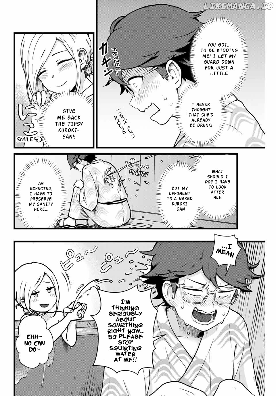 Next Door Kuroki-San Is Dangerous When She Drinks chapter 12 - page 9