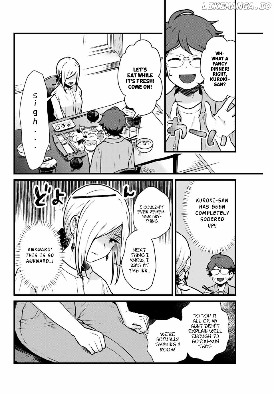 Next Door Kuroki-San Is Dangerous When She Drinks chapter 11 - page 5