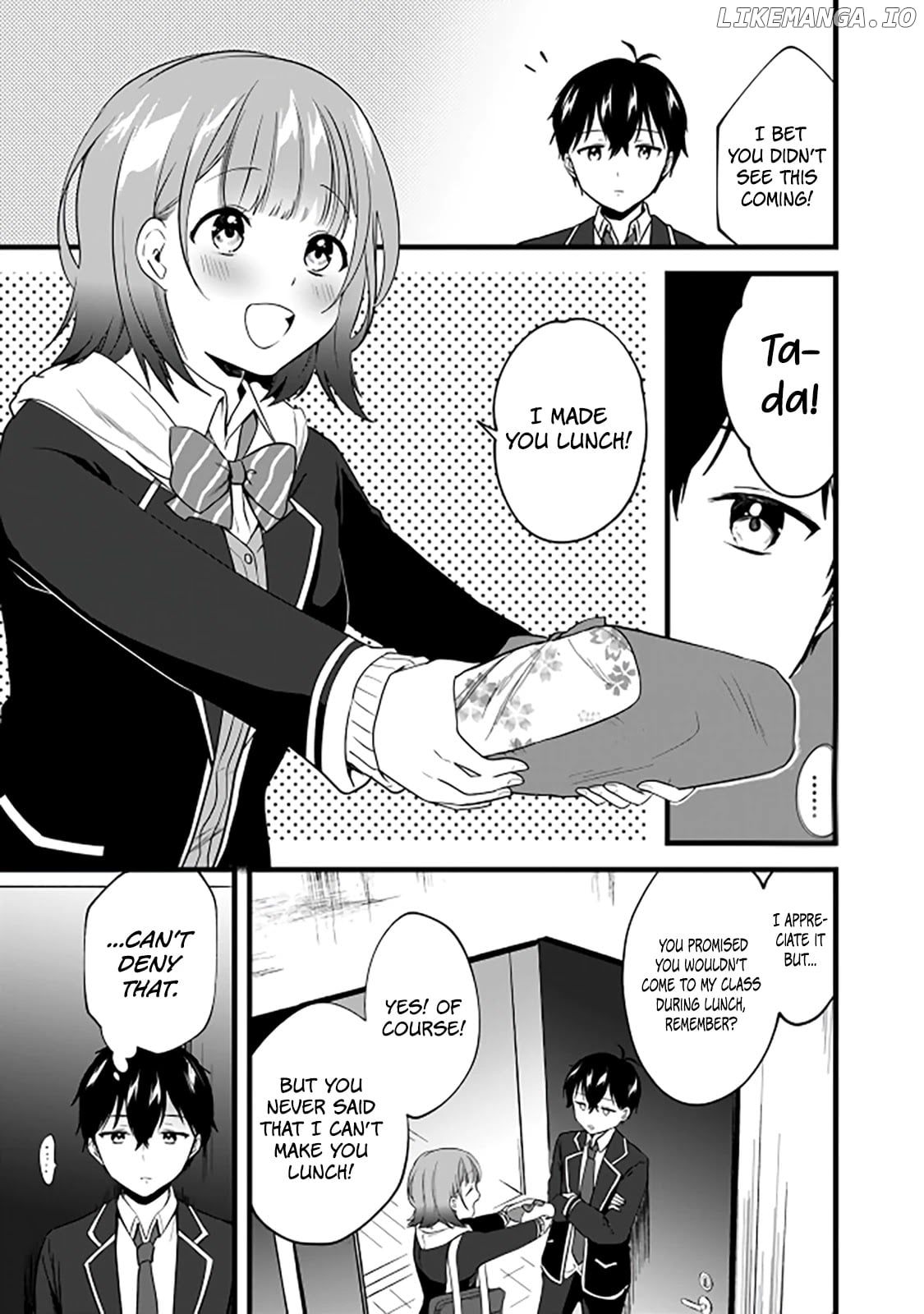 Right Now, She's Still My Childhood Friend's Sister. chapter 4 - page 4