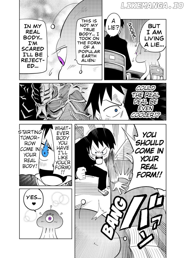 The Alien Next To Me Is Scary chapter 1 - page 2