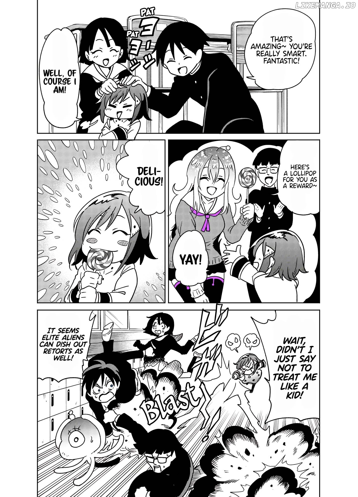 The Alien Next To Me Is Scary chapter 32 - page 4